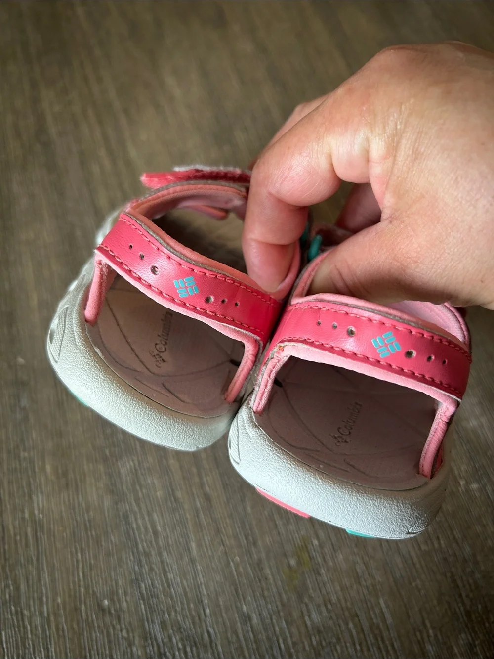 Columbia Techsun Vent Toddler Water Sandals, Pink, Like New.